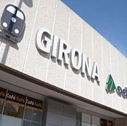 Train station in Girona