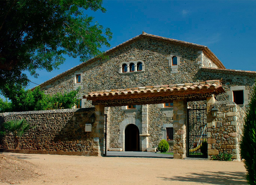 La masía de Mas La Casassa. Hotel Turismo Rural a Girona