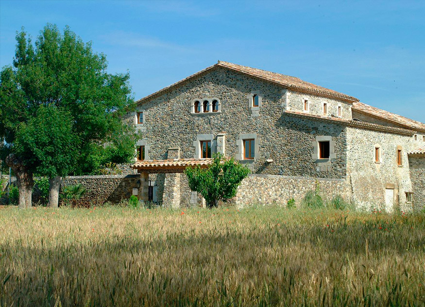 La masía de Mas La Casassa. Hotel Turismo Rural a Girona