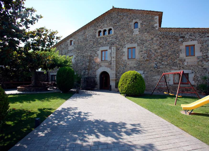 La masía de Mas La Casassa. Hotel Turismo Rural a Girona