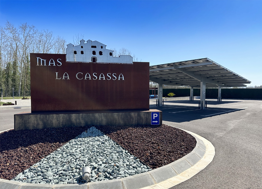 La masía de Mas La Casassa. Hotel Turismo Rural a Girona