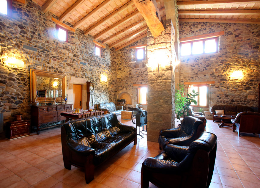 La masía de Mas La Casassa. Hotel Turismo Rural a Girona