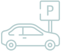 Parking à l’intérieur de la propriété